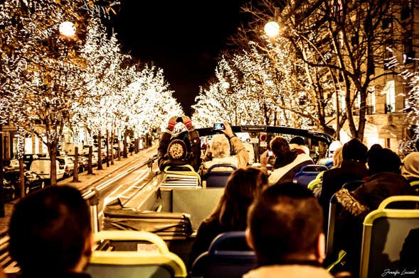 Autobús navideño de París